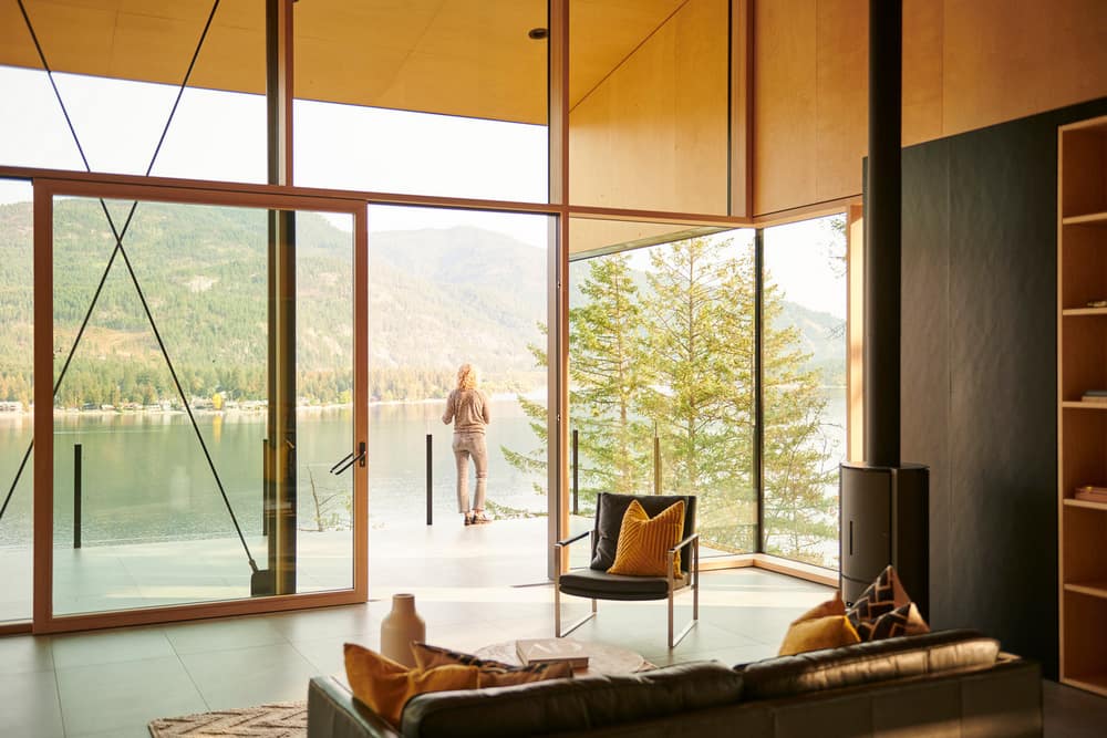 living room, Bohlin Cywinski Jackson + Miller Mottola Calabro