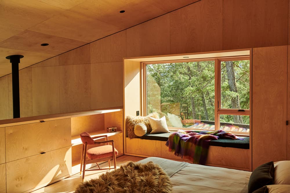 bedroom, Bohlin Cywinski Jackson + Miller Mottola Calabro