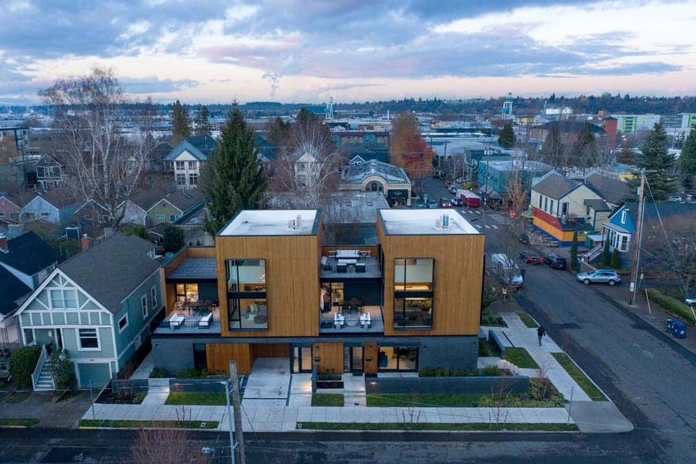 A Four-Unit Project, Scott Edwards Architecture