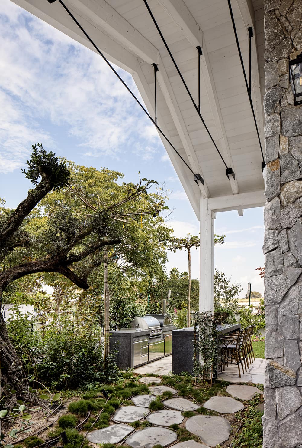 outdoor kitchen, Nirit and Sarah Frenkel