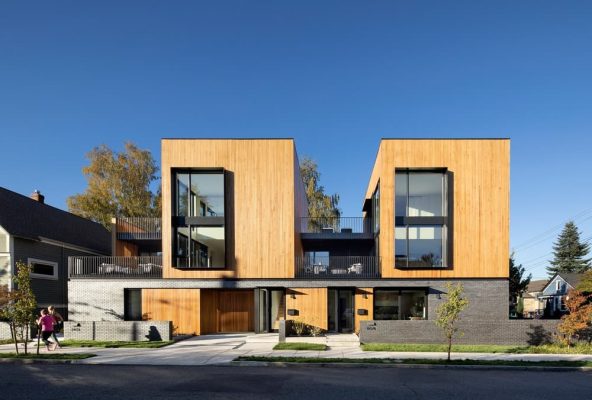 A Four-Unit Project, Scott Edwards Architecture