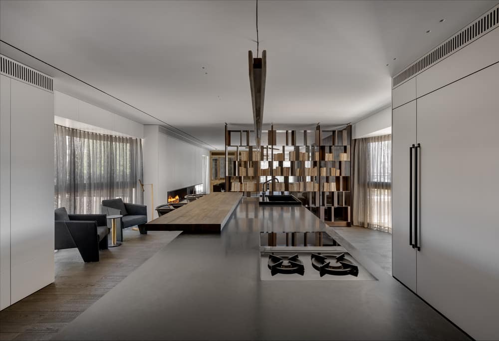 kitchen, Duplex Penthouse in Jerusalem