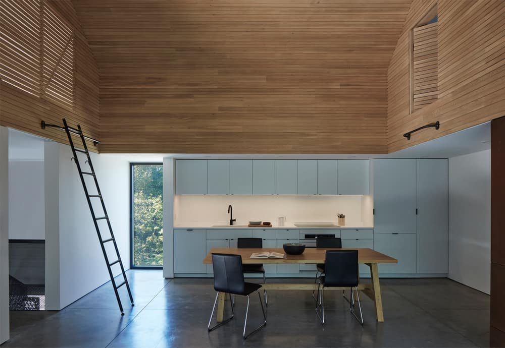 dining room, MacKay-Lyons Sweetapple Architects