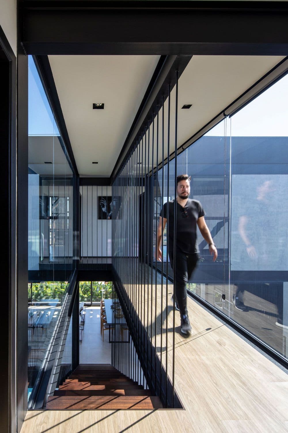 staircase, Sonne Müller Arquitetos