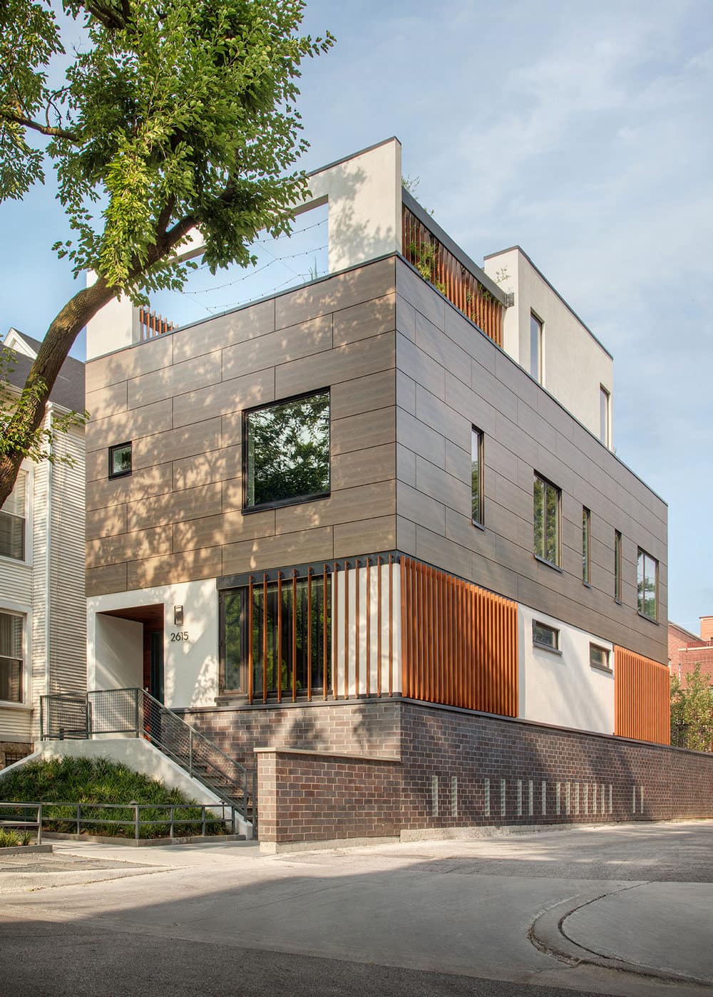 Outside Inside House, Chicago / Blender Architecture