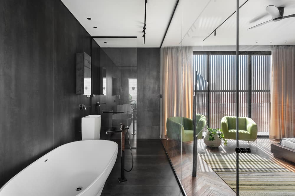 bathroom, Israelevitz Architects