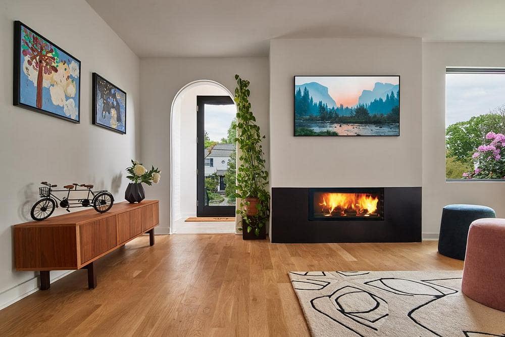 living area, Cedar Architecture