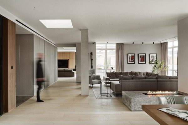 Taupe Apartment by BAJERSOKOL team