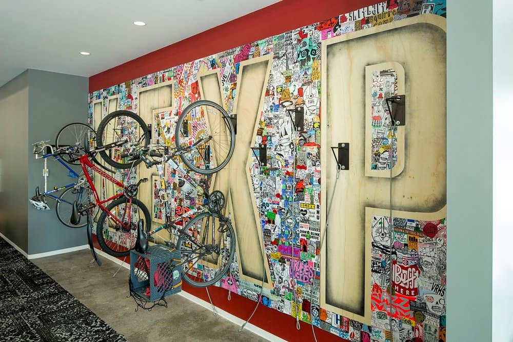 bicycle wall