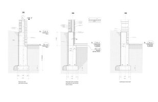 stone wall sections