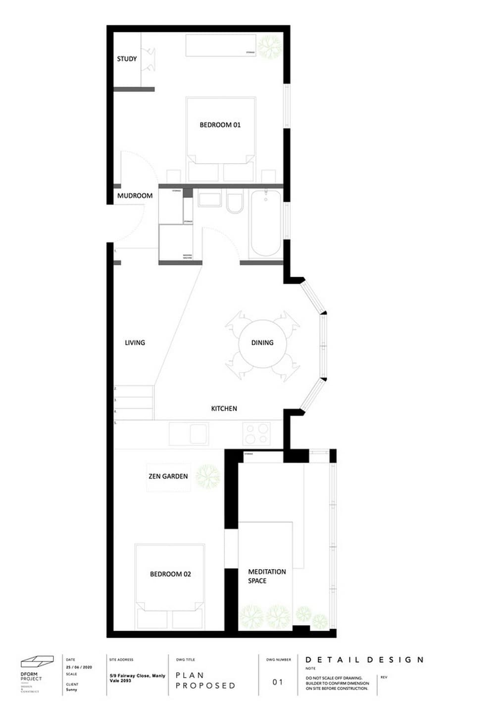 The Ryokan Manly House by Dform Project