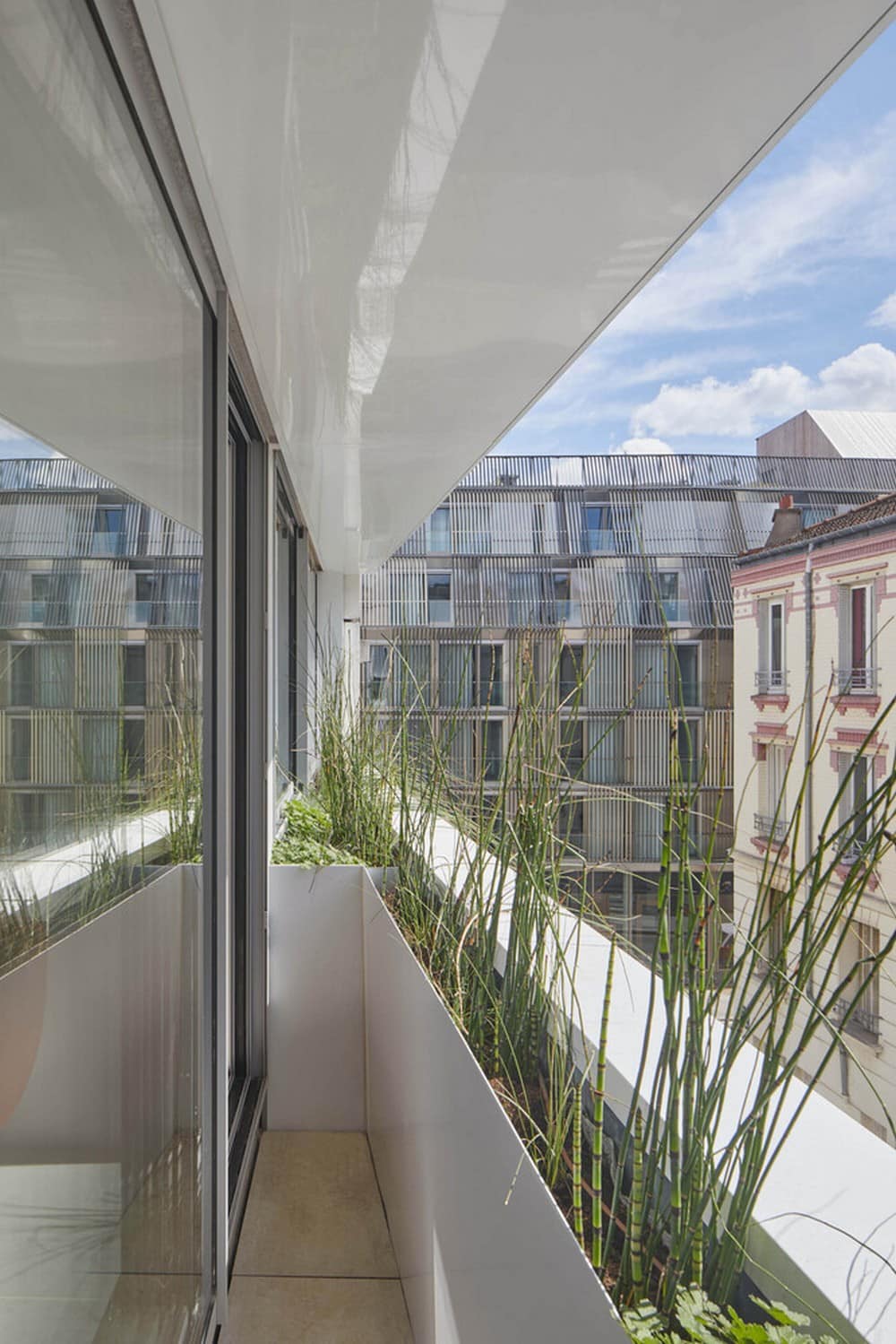 balcony, Rotunno Justman Architectes