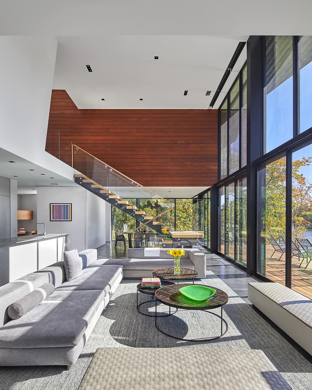 living room, Robert Gurney Architect