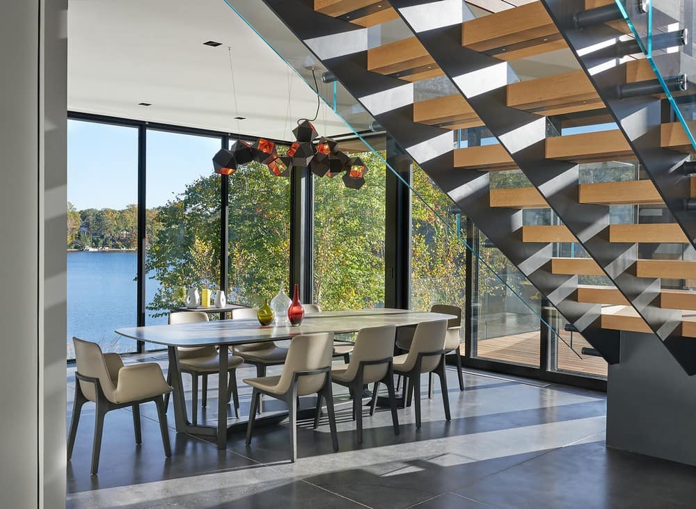 dining room, Robert Gurney Architect