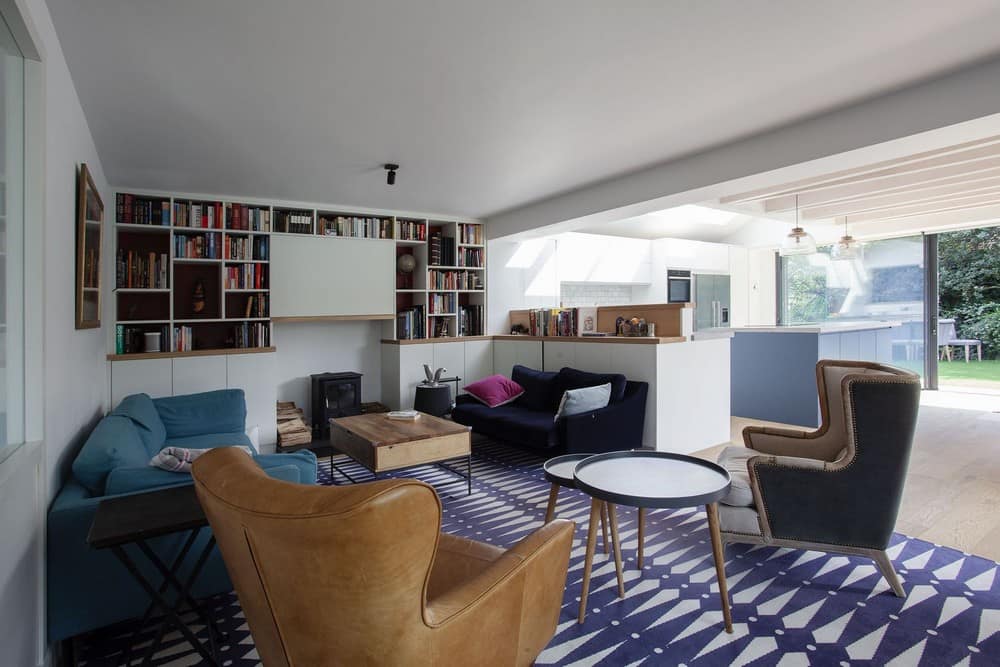 living room, Loader Monteith Architects