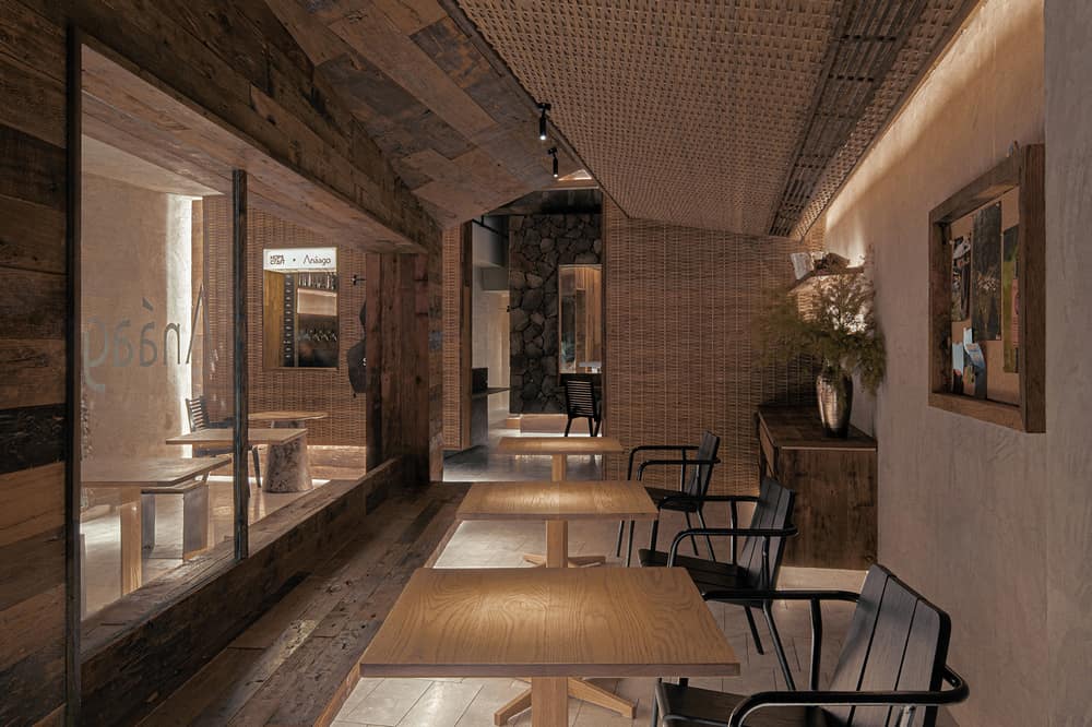 Anaago Bistro by VARI Design - A Village of Bamboo