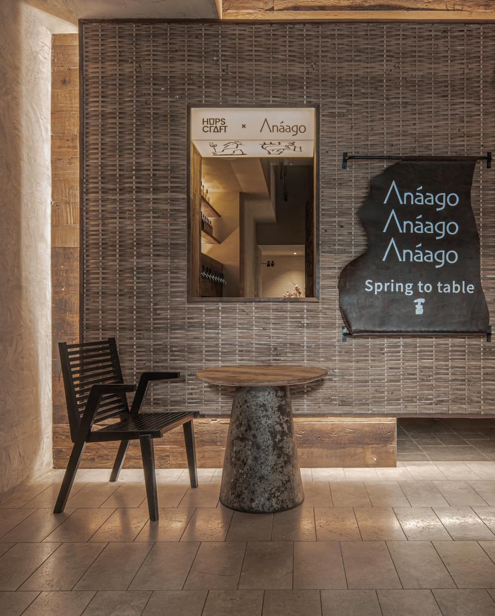 Anaago Bistro by VARI Design - A Village of Bamboo