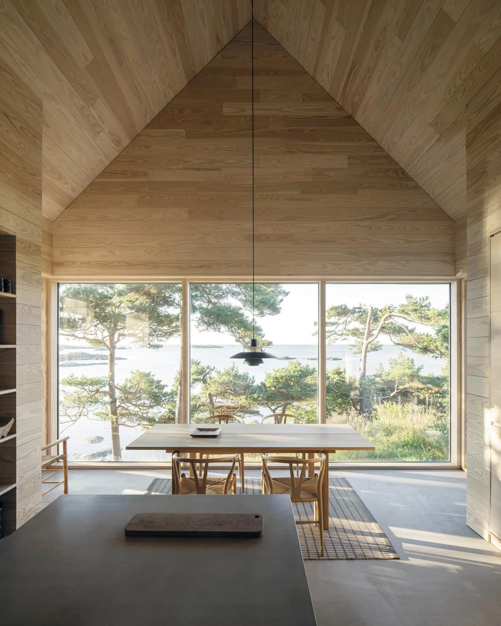 dining room, Kolman Boye Architects