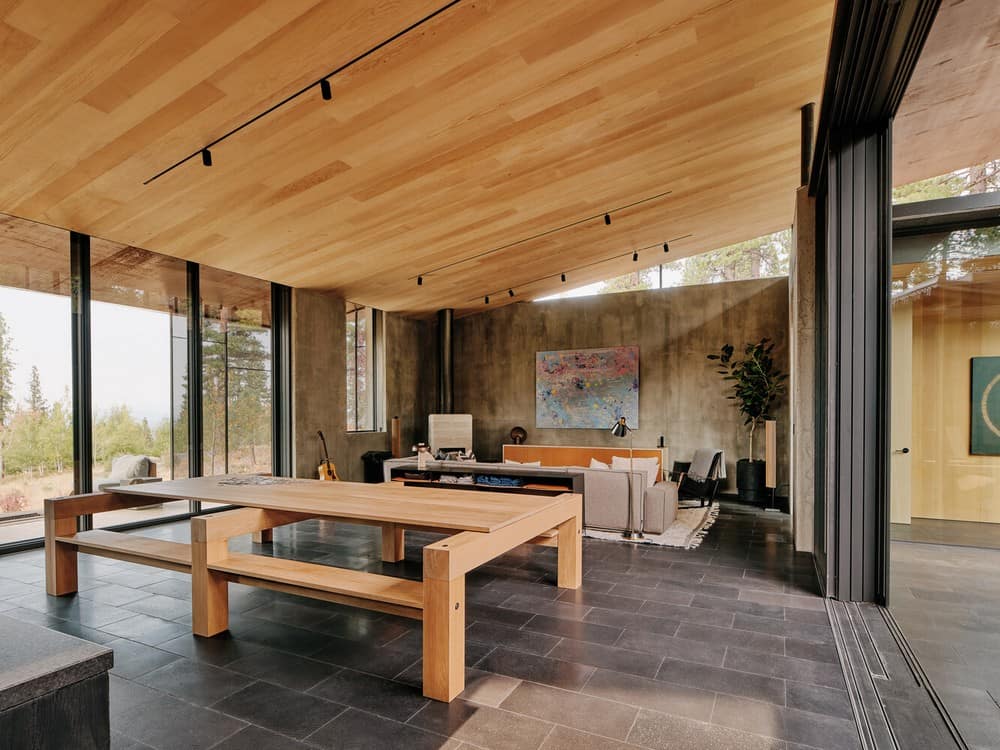 living room, Faulkner Architects