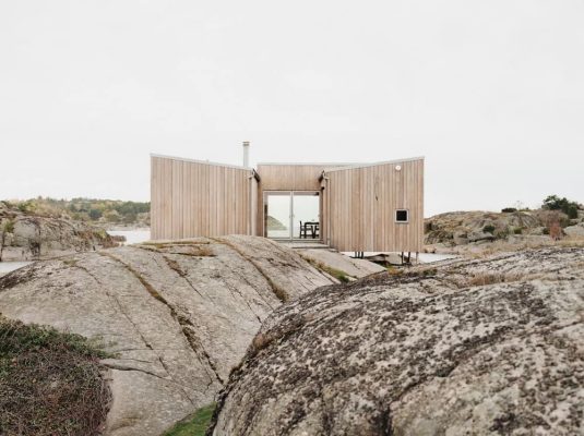 Kjerringholmen Cabin by Line Solgaard Arkitekter