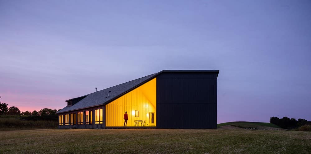 A Modular Rural Residence for an Extended Family on a Farm