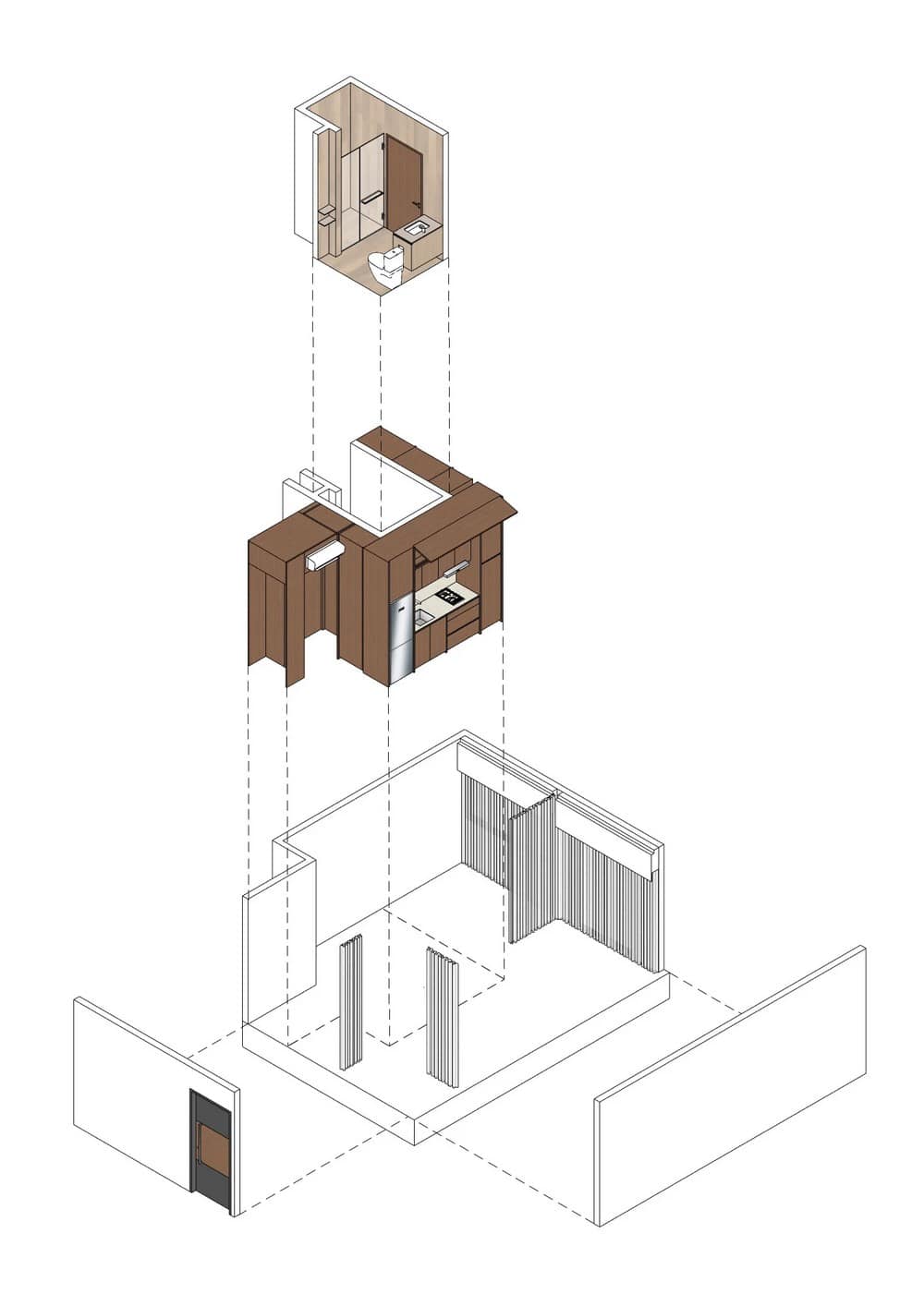 Life Around a Timber Box by Studio Wills + Architects