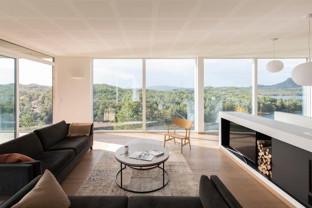 living room, Saunders Architecture