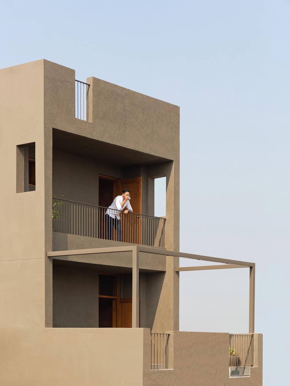 balcony, Dhanesh Gandhi Architects