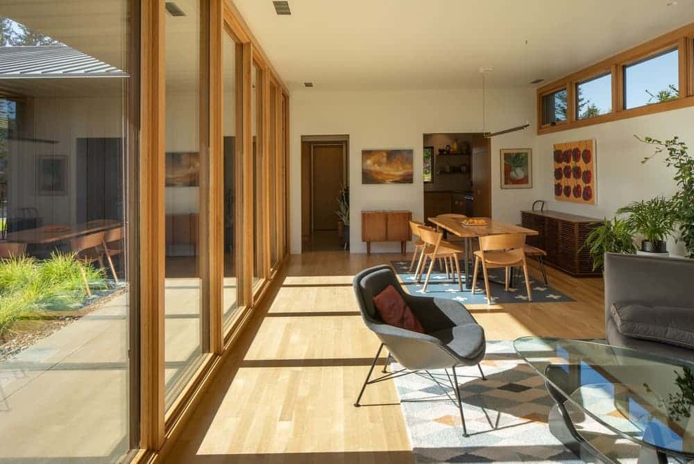 dining room, Waechter Architecture