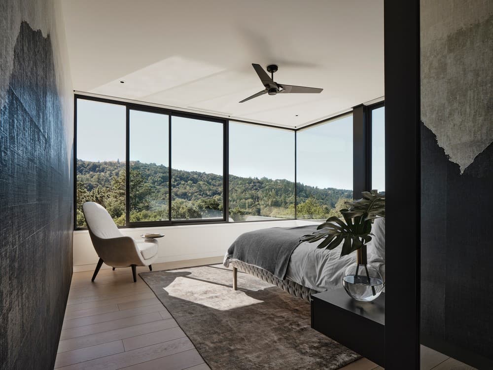 bedroom, Feldman Architecture