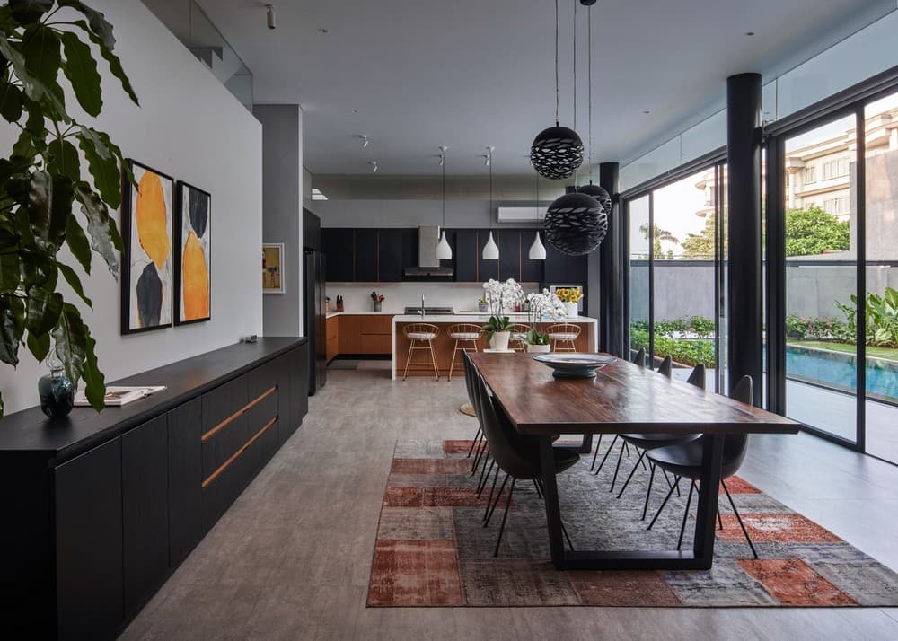 dining room, Tamara Wibowo Architects