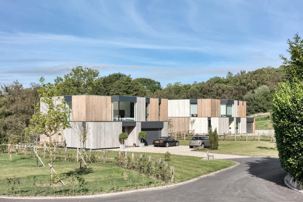 Collection of Three Contemporary Homes in a Sweeping, Rural Setting