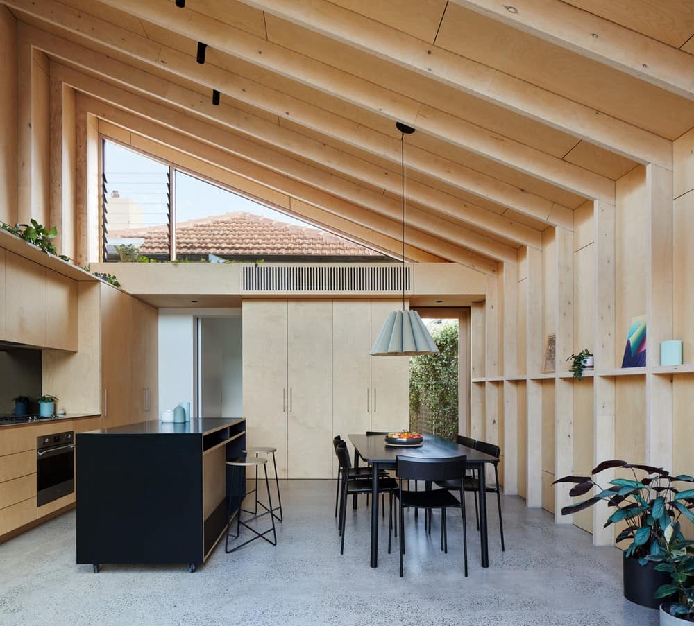 dining room, Sarah Kahn Architect