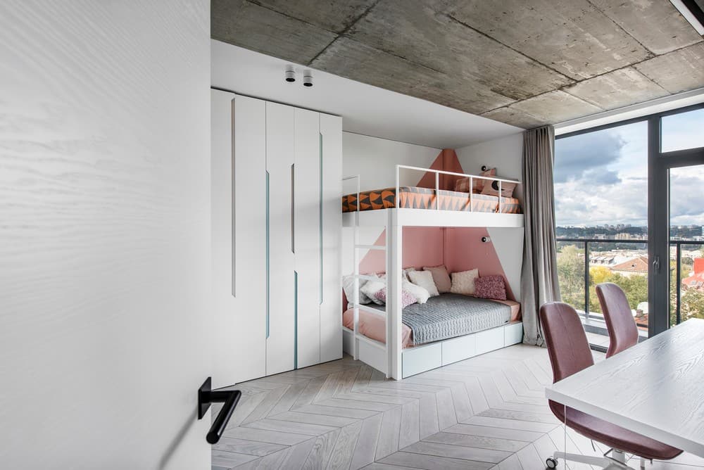 bedroom, Prusta Architecture