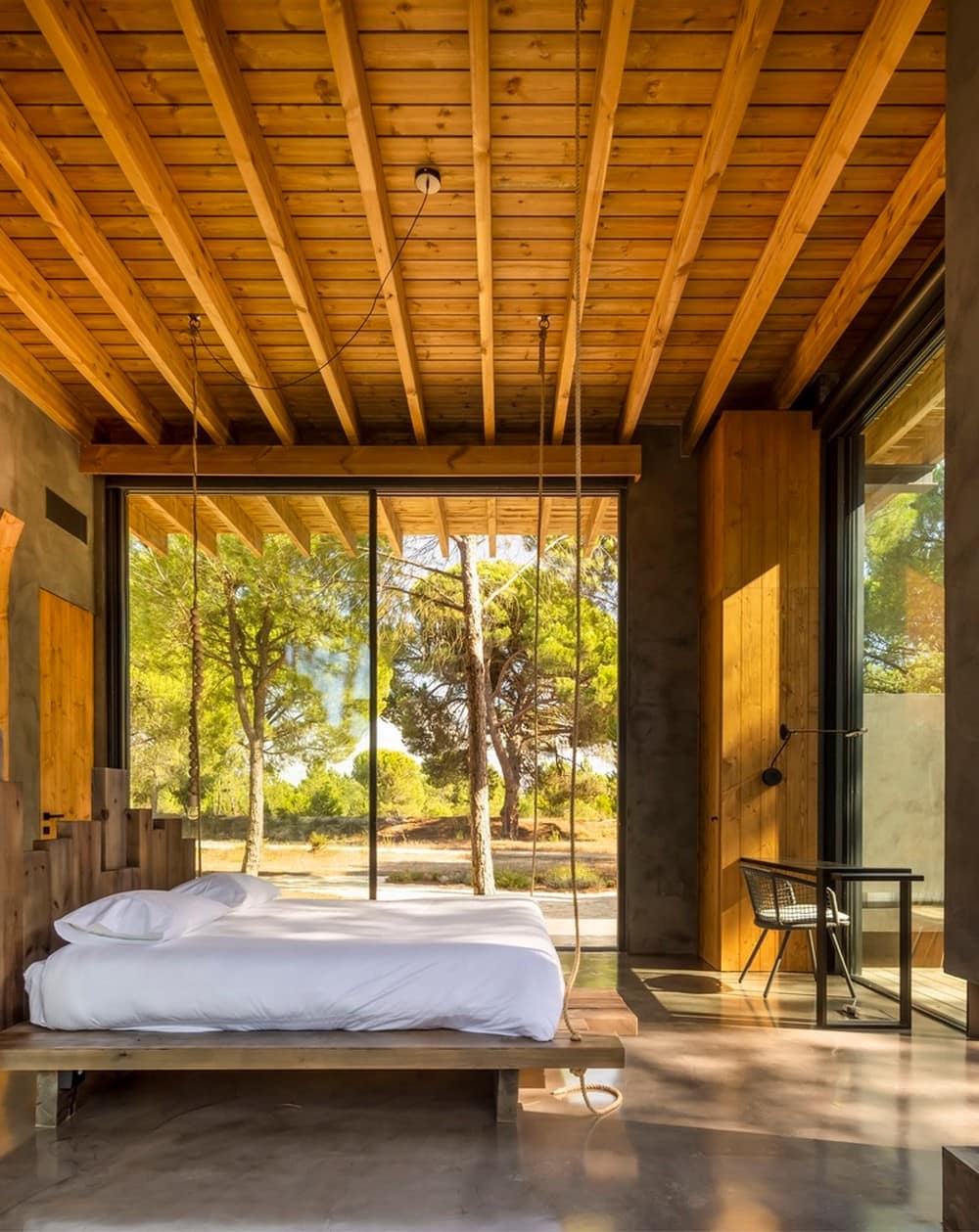 bedroom, Pereira Miguel Arquitectos