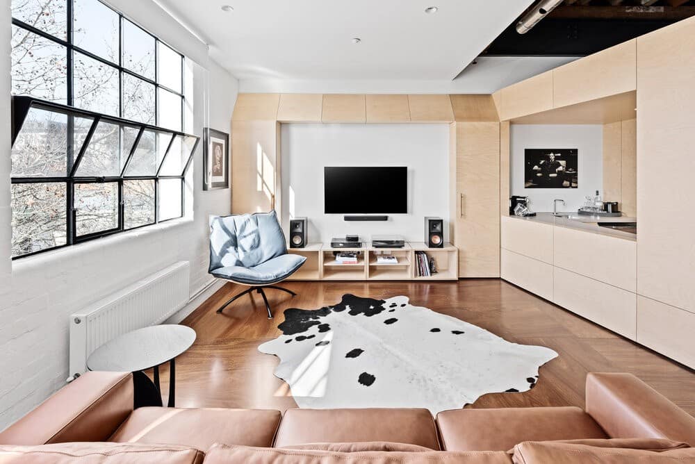 living room, Andrew Simpson Architects