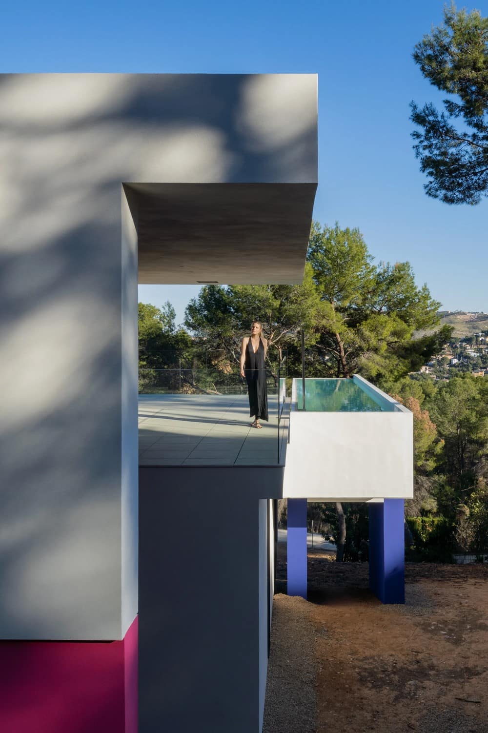 Custom Home with Precast Concrete Pool in Valencia