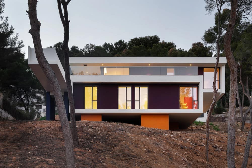 Custom Home with Precast Concrete Pool in Valencia