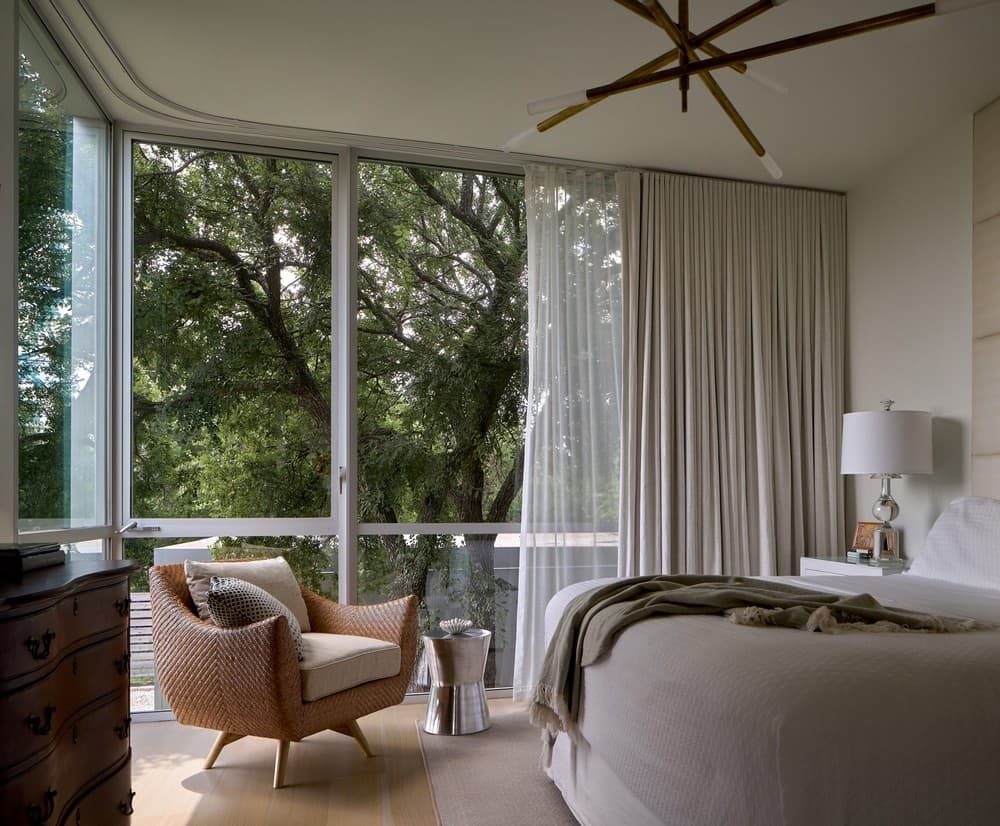 bedroom, Tobin Smith Architect