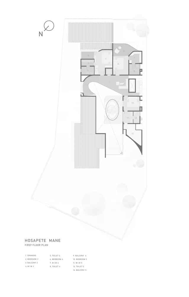 second floor plan