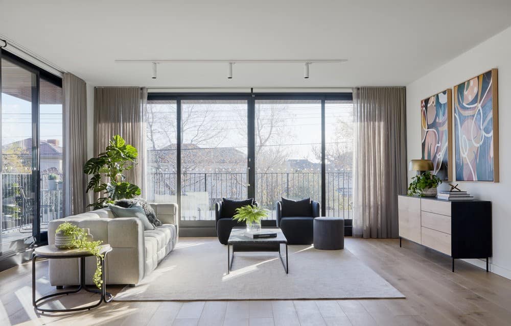 living room, Chan Architecture