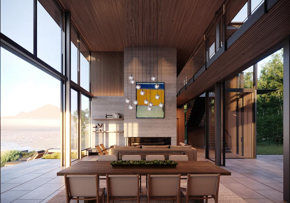 Eerkes Architects Designs Rockaway Beach Residence, Bainbridge Island, Washington