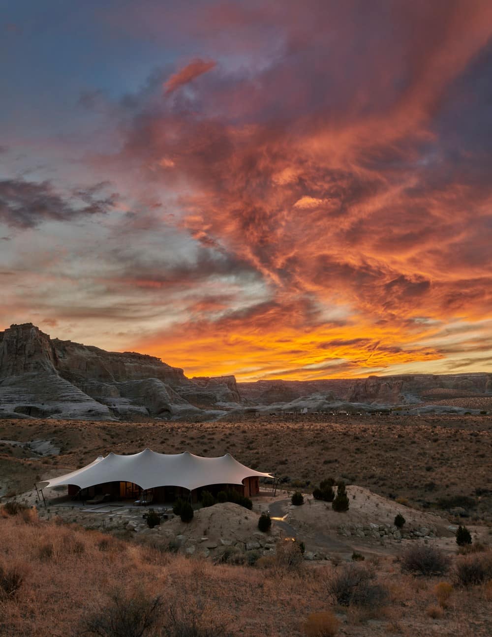 Camp Sarika / Amangiri + Luxury Frontiers