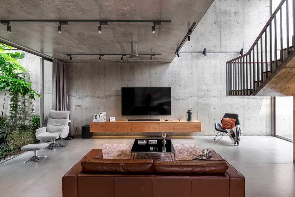 living room, Bắc Giang House / HGAA