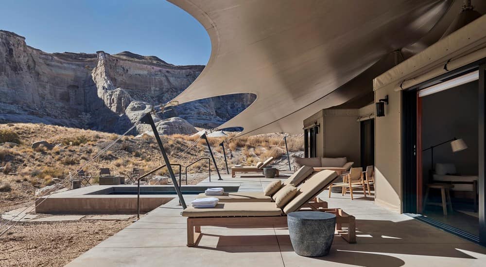 Camp Sarika / Amangiri + Luxury Frontiers