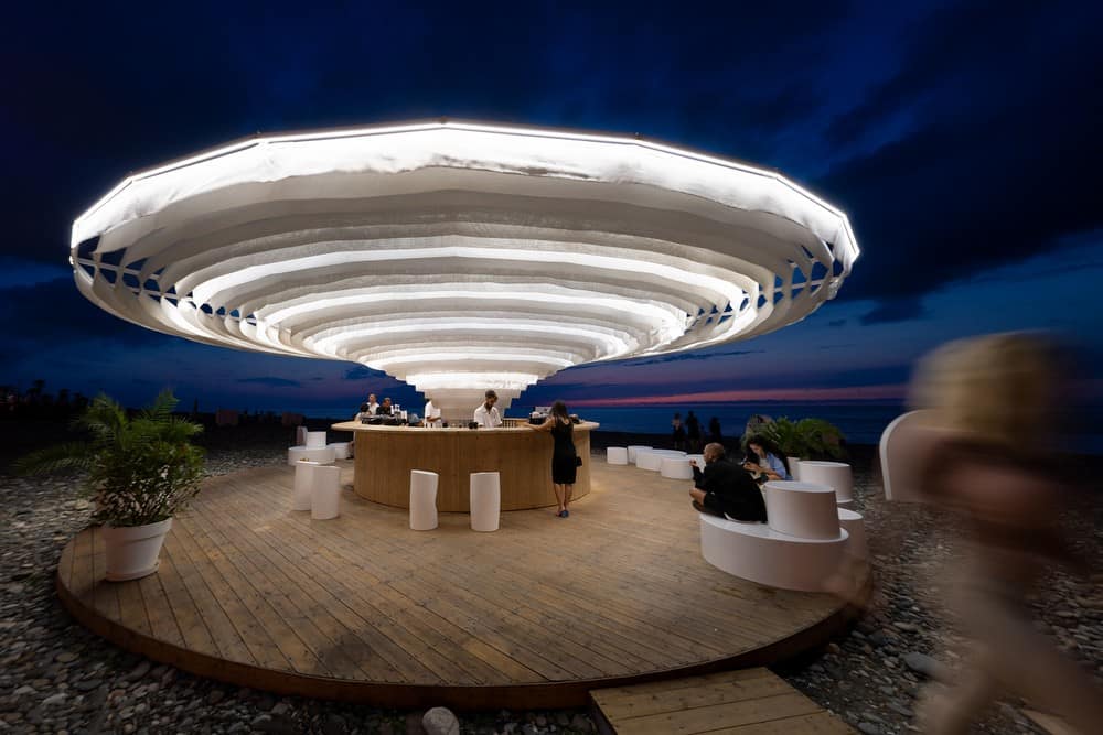 Meama Collect Beach Bar / Khmaladze Architects