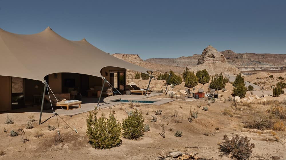 Camp Sarika / Amangiri + Luxury Frontiers