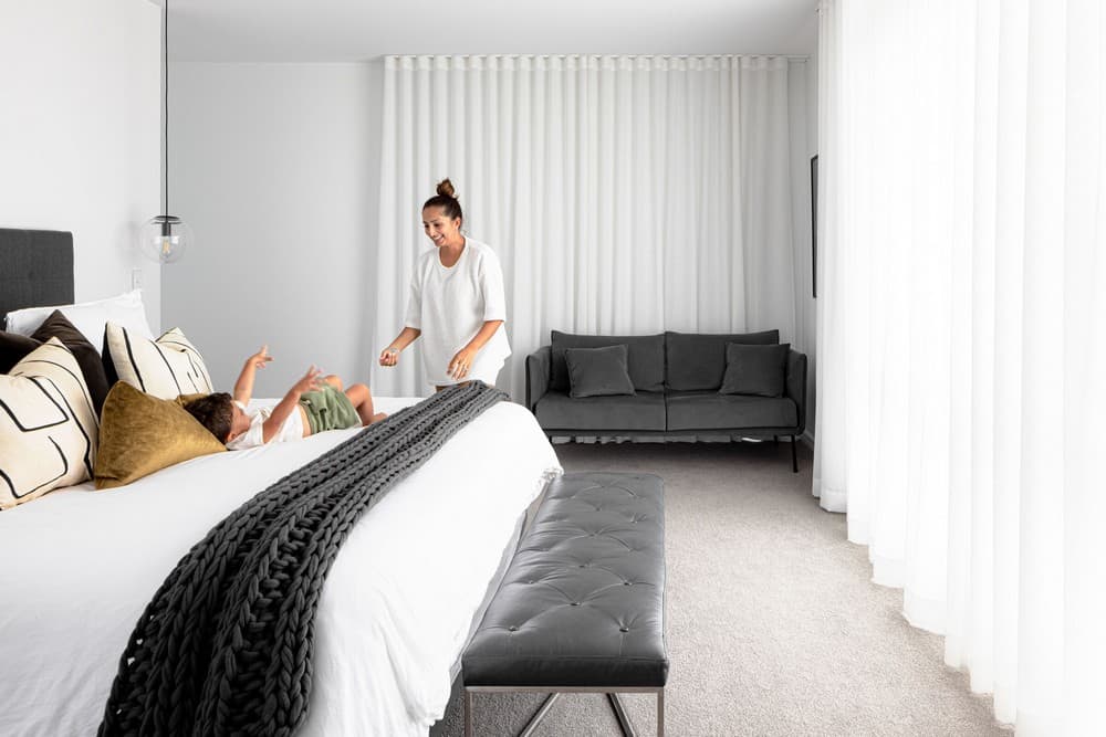 bedroom, John Contoleon Architecture