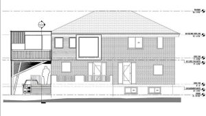 elevation rear