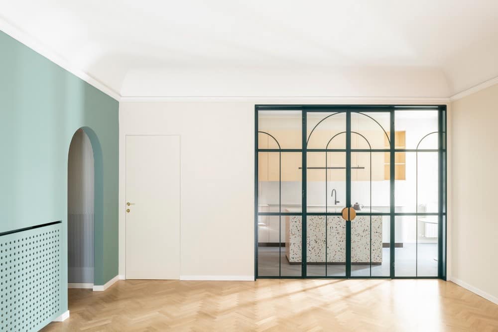 Arches and Patterns Apartment in Milan